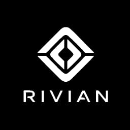 Rivian electric vehicle brand logo